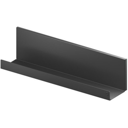 VS ADD 21-1/16 Inch Width Metal Floating Shelf Kit including Concealed Mounting Clips and Screws, 4-3/4 Inch Depth X 5-9/16 Inch High, Carbon Steel Gray
