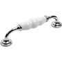 Polished Chrome/White