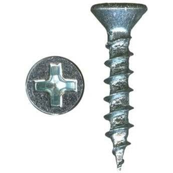 #7 x 5/8 inch Flat Head Screws (100 Pack)