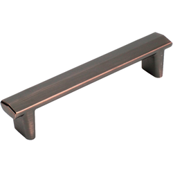 L'Attitude 5-1/16 Inch Center to Center Antique Bronze W/ Copper Cabinet Pull