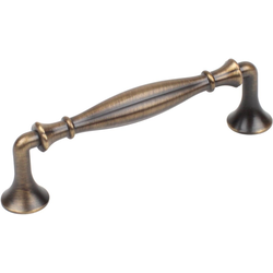 Fiori 4 Inch Center to Center Imperial Bronze Cabinet Pull