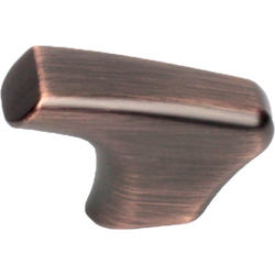 Sierra 1-5/8 Inch Diameter Antique Bronze W/ Copper Cabinet Knob