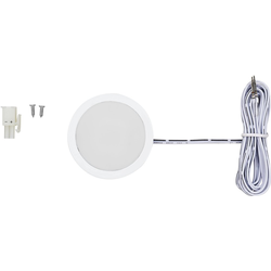 12VDC 3W Power Pockit LED Puck Light, 5000K Cool White, White