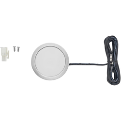 12VDC 3W Power Pockit LED Puck Light, 3500K Neutral White, Nickel