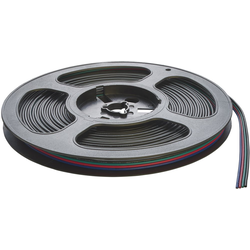 25 Ft Length 22AWG RGB Wire Roll, Black/Blue/Green/Red