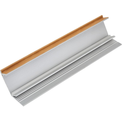 72 Inch Length Angled Infinex Extrusion, Brown
