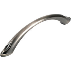 Luna 5-1/16 Inch Center to Center Antique Pewter Cabinet Pull