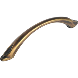 Luna 5-1/16 Inch Center to Center Regent English Cabinet Pull