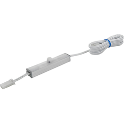 12/24VDC Square Profile Touch Dimmer/30 Second Motion Controller Combo, Silver
