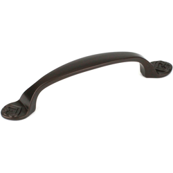Iris 3 Inch Center to Center Light Oil Rubbed Bronze Cabinet Pull