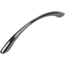 Metro 5-1/16 Inch Center to Center Brushed Black Nickel Cabinet Pull