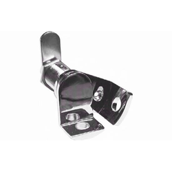 Padlockable Cam Lock, Polished Chrome