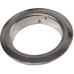 Trim Ring For 7/8 Inch Cabinet Lock, Satin Chrome