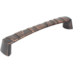 Mackinac 6-5/16 Inch Center to Center Regent Bronze Cabinet Pull