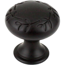 Hamilton 1-3/16 Inch Diameter Oil Rubbed Bronze Cabinet Knob