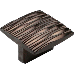 Dolce 1-1/4 Inch Center to Center Light Oil Rubbed Bronze Cabinet Pull