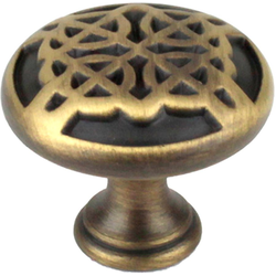 21% OFF Highlander 1-3/16 Inch Diameter Weathered Brass Cabinet Knob