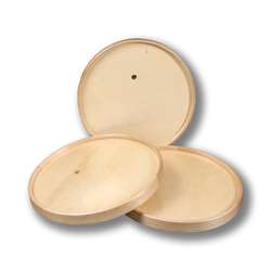 23% OFF Magnum Series 3 Shelf D-shape Lazy Susan with Bearing, 19 Inch Diameter, Prefinished Maple and Birch