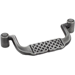 20% OFF Highlander 3 Inch Center to Center Weathered Pewter Cabinet Bail Pull