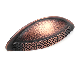 21% OFF Highlander 3 Inch Center to Center Weathered Copper Cabinet Cup Pull