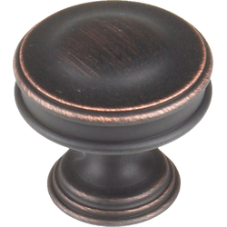 Belvedere 1-3/8 Inch Diameter Regent Bronze Cabinet Knob