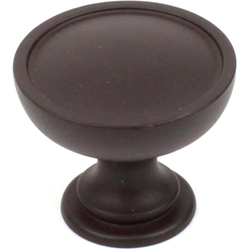 Caledonia 1-3/8 Inch Diameter Oil Rubbed Bronze Cabinet Knob