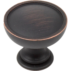 Caledonia 1-3/8 Inch Diameter Regent Bronze Cabinet Knob