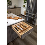 Prefinished Maple with Walnut Accents