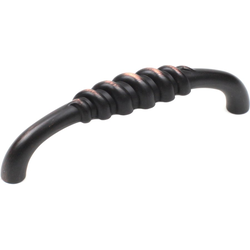 Omega 3-3/4 Inch Center to Center Regent Bronze Copper Cabinet Pull
