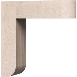 Sedona Magnetic Click Corbel, 10 Inch Height x 10 Inch Depth x 3 Inch Width, Maple