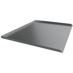 28 Inch Length x 36 Inch Width Refrigerator Leak Pan, Galvanized Steel