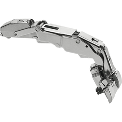 CLIP Top 155 Degree Opening Full Overlay Blumotion Soft-Close Zero-Protrusion Hinge, Inserta Tool-Free Mounting