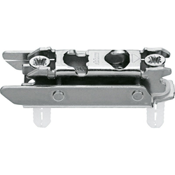 3 mm Plate Height Expando Dowel In-Line Mounting Plate for CLIP Top Hinges