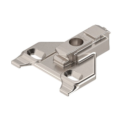 Blum Clip 3mm Face Frame Center Hinge Mounting Plate with Support Screw Hole 