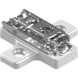 Blum 6 mm Height Cam Adjustable Wing Mounting Plate for Screw-On Mounting