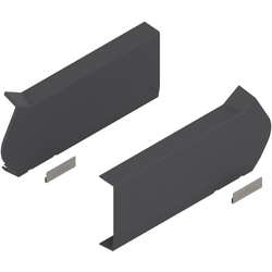Aventos HF Series Cover Set, Dark gray