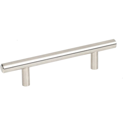 Stainless 3-3/4 Inch Center to Center Brushed Stainless Steel Cabinet Pull