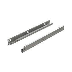 15 Inch Tandem Edge 554H Series BLUMOTION Soft Close Undermount Drawer Slides, 7/8 Extension, 75 lb Load Rating