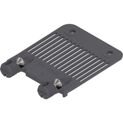 Plastic Front Lateral Stabilizer Bracket for TANDEMBOX/LEGRABOX Series, Gray