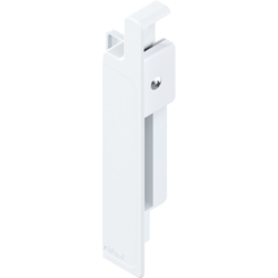 METABOX H Height Screw-on Right Hand Front Fixing Bracket, White Plastic