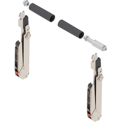 Aventos HL Arm Assembly for Cabinet Height 13-3/8 to 15-1/4 Inch, Minimum Opening Height 11-15/16 Inch, Required Cross Stabilizer Bar Sold Separately 