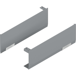 Aventos HF/HL Top Cover Set, Light Gray, Set of Left and Right