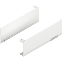 Aventos HF/HL Top Cover Set, Silk White, Set of Left and Right