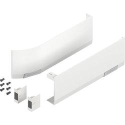 Aventos HF/HL Top Servo-Drive Cover Set with Switches, Silk White, Set of Left and Right