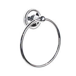 Aria Towel Ring Polished Chrome