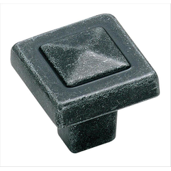 Forgings 1-1/8 Inch Diameter Wrought Iron Cabinet Knob