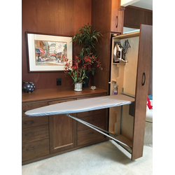 8% OFF Drop Out Cabinets Pull-Out Ironing Board, Left Facing, Minimum Cabinet Opening: 7 Inch Width x 23 Inch Depth x 63 Inch Height