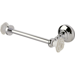 Rose 1-15/16 Inch Premium Solid Brass Paper Holder, Polished Chrome