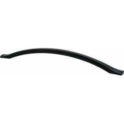 Berenson Echo 12 Inch Center to Center Appliance Pull, Traditional Style, Zinc Material, Matte Black