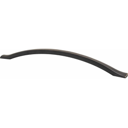 Berenson Echo 12 Inch Center to Center Appliance Pull, Traditional Style, Zinc Material, Verona Bronze
